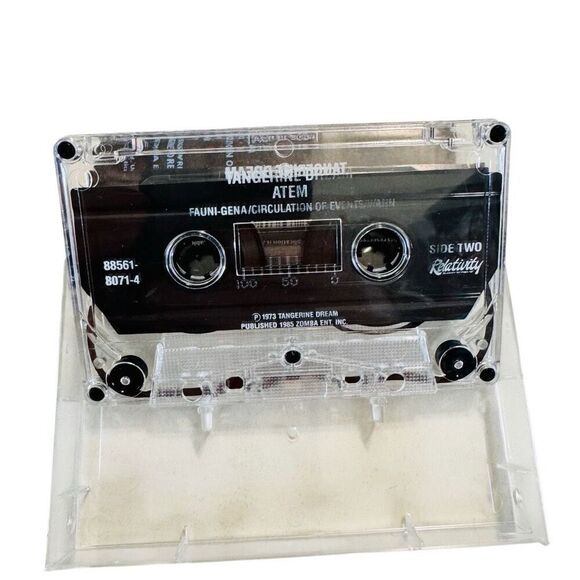 Tangerine Dream Atem 1985 Cassette Tape Relatively - Picture 5 of 6